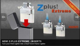 Z-PLUS 2.0 TORCH FLAME LIGHTER INSERT